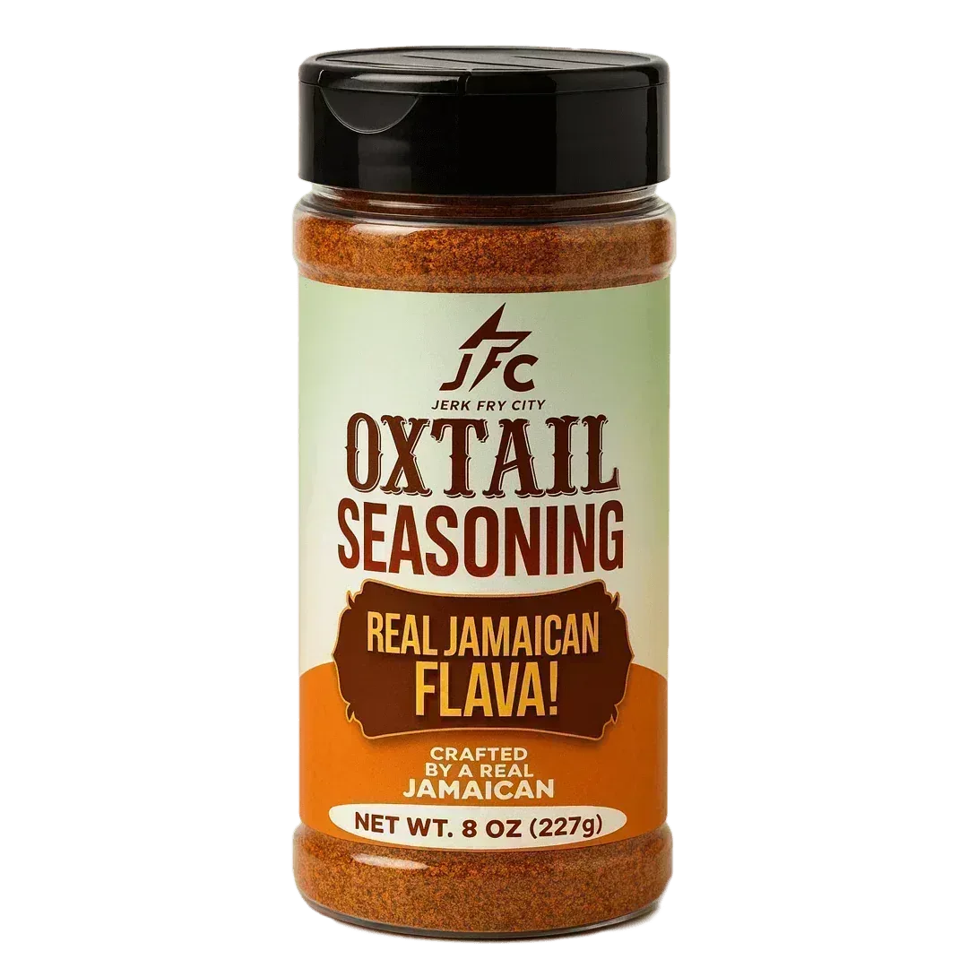 Jerk Fry City Oxtail Seasoning 8 oz jar