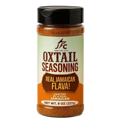 Jerk Fry City Oxtail Seasoning 8 oz jar 